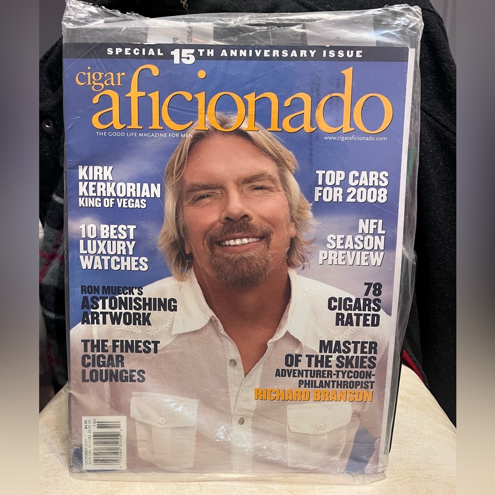 Vintage Cigar Aficionado Magazine (2007)